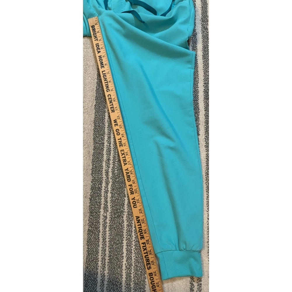 FIGS Jogger Scrub Pants Womens S Teal Technical Collection Medical Zamora - Picture 8 of 9